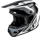 Fly Racing Kinetic Crest Helmet Black/white/grey Small 73-8674S. Fixed Price $169.95.