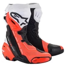 Alpinestars Supertech Vented Sport Motorcycle Boots (black/white/red) Size: 44. Fixed Price $610.09.