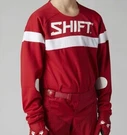 Shift MX21 White Label Haut Youth Motocross Jersey Red 26698-003-YXL. Fixed Price $24.99.