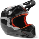 Fox Racing Youth V1 Bnkr Helmet (grey Camo) 29737-033-YS. Fixed Price $129.95.