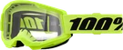 100-PERCENT Strata 2 Goggle Neon Yellow Clear Lens Eyewear. Fixed Price $29.99.