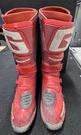 Gaerne SG12 Motocross Dirt Bike Boot Men's Size 13 Red. Fixed Price $150.00.