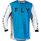 Fly Racing 23.5 Kinetic Mesh Kore Jersey Blue/white/hi-vis Size Large. Fixed Price $10.99.