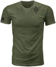 Harddrive Emblem Tee Olive Green/black 800-02082X. Fixed Price $38.49.
