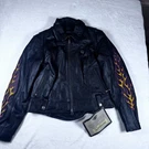 Nwt Harley Davidson Women Flame Ii Leather Jacket 98134-03VW Ride Free Y2K. Fixed Price $189.99.