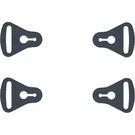 Pod Active K1 Knee Brace Strap Loop Set Gray KP350-006-OS. Fixed Price $25.62.