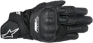 Alpinestars Mens Pair Black SP5 Leather Motorcycle Riding Street Racing Gloves. Fixed Price $124.95.