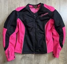 Scorpion Exo Motorcycle Riding Jacket Pink Black Armored Lined Women Size. Fixed Price $64.00.