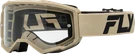 Fly Racing Focus Goggle Khaki/black W/clear Lens Youth. Fixed Price $29.95.