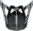 Fly Racing Visor Formula Cp Krypton Helmets - Matte Gray/black Youth Lg/ad. Fixed Price $39.95.