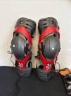 Asterisk Cell Knee Brace Protection System Pair Red/black Motocross- Adult #1. Fixed Price $175.00.