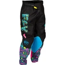 Fly Racing Youth Kinetic Pants Bmx, Mb Mutant Black With Muli-color. Fixed Price $129.95.