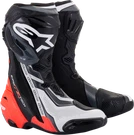 Alpinestars Supertech Vented Boots Us 10.5 Eu 45 Black/red/white/gray. Fixed Price $649.95.