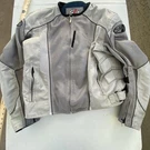 Joe Rocket Mesh Motorcycle Jacket Full Ce Armor Grey Black Size Riding Gear. Fixed Price $80.99.
