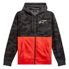 Alpinestars Camo Block Zip Hoody Charcoal Heather/warm Red, X-large. Fixed Price $89.95.