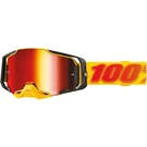 100 Percent Armega Goggle Tetsu Red Mirror Lens 50005-00042. Fixed Price $109.00.