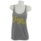 Jegs Apparel And Collectibles Ladies Script Logo Tank Medium. Fixed Price $18.99.