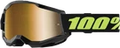 100-PERCENT Strata 2 Goggle Solar Eclipse Mirror True Gold Eyewear. Fixed Price $39.95.