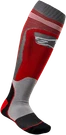 Alpinestars Mx PLUS-1 Socks Small/medium Red And Gray Part 4701820-318-SM. Fixed Price $19.95.