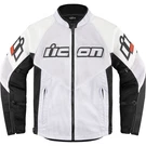Icon White Mesh Af Leather Jacket 2810-3904. Fixed Price $235.00.