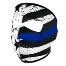 Zan Headgear WNFM119 Thin Blue Line Neoprene Full Face Mask. Fixed Price $16.99.