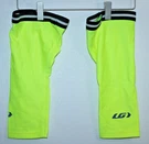 Louis Garneau Bicycle Knee Warmers Yellow Elastic 13.5" Long 14/9" Wide Commuter. Fixed Price $22.32.