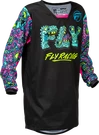 Fly Racing Youth Kinetic Mutant Jersey Black/multi 379-525YL. Fixed Price $46.52.