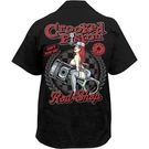 Lethal Threat Crooked Piston Shirts Black HW50230XL. Fixed Price $43.99.