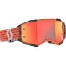 Scott Usa Fury Goggles Osfm Orange/gray/orange Chrome Works Lens 272828-1011280. Fixed Price $45.50.