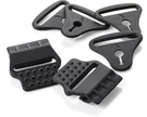 Pod Kx 2.0 Knee Brace Strap Clip & Loop Set Black. Fixed Price $15.67.