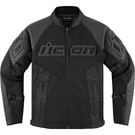 Icon Black Mesh Af Leather Jacket 2810-3899. Fixed Price $235.00.