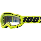 100 Percent Accuri 2 Enduro Goggle - Dual Pane Fluo Yellow Clear Lens. Fixed Price $60.00.