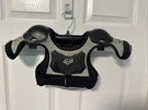 Fox Racing Youth Peewee Titan Motocross Roost Deflector, Black/silver, S/m. Fixed Price $30.00.