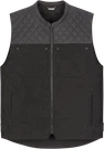 Icon Chamonix Vest Black Large 2830-0554 With Impact Protection And Storage. Fixed Price $185.00.