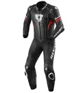 Full Suit Leather Motorcycle Rev'it Revit Hyperspeed Black Red Fluo 50. Fixed Price $929.78.