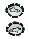 Alpinestars Gp Tech Knee Sliders - White/black (pair). Fixed Price $69.95.