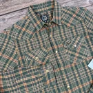Prps Mens Green Multi Plaid Western Flannel Snap Shirt Size Medium New. Fixed Price $69.00.