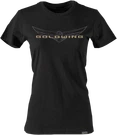 Factory Effex Women's Goldwing Sketched T-shirt Small Black 25-87840. Fixed Price $39.99.
