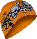Zan Sportflex Beanie WHLL669 Orange Tribal Skull. Fixed Price $17.18.