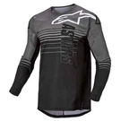 Alpinestars Mens Techstar Graphite Motocross Jersey Dark Greyblack Size Xl. Fixed Price $44.96.