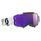 Scott Usa Fury Goggles (one Size Fits Most, Racing Black/white Purple Chrome. Fixed Price $75.28.
