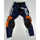 Fly Racing Youth Kinetic Khaos Pants White/navy/orange Size 24 Nwt #110A. Fixed Price $60.00.