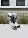 Alpinestars Supertech Boots (white) Size 42 Like New. Fixed Price $535.00.