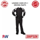 Simpson Racing Legend Ii Kids SFI-1 Jacket Small #LK22174. Fixed Price $132.95.