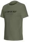 Dainese Essence Wordmark Mens Short Sleeve T-shirt Green/bronze. Fixed Price $47.00.