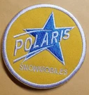 Polaris Snowmobiles Embroidered Yellow/gold Patch Great Hat Size Approx 2.75". Fixed Price $8.97.