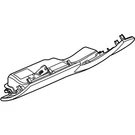 Genuine Bmw Trim Panel, Knee Protector 51-45-7-151-341 New. Fixed Price $1407.08.