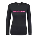Nwt Brp Sea-doo Women's Long Sleeve Rashguard Signature, Black/pink Size Xl. Fixed Price $37.00.