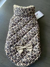 Jessica Simpson Leopard Quilted Puffer Jacket-accent Bow Puppy/dog Medium Nwt. Fixed Price $24.50.