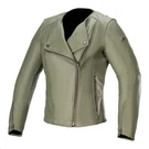 Alpinestars Alice Leather Womens Jacket (36, Military Green). Fixed Price $499.96.